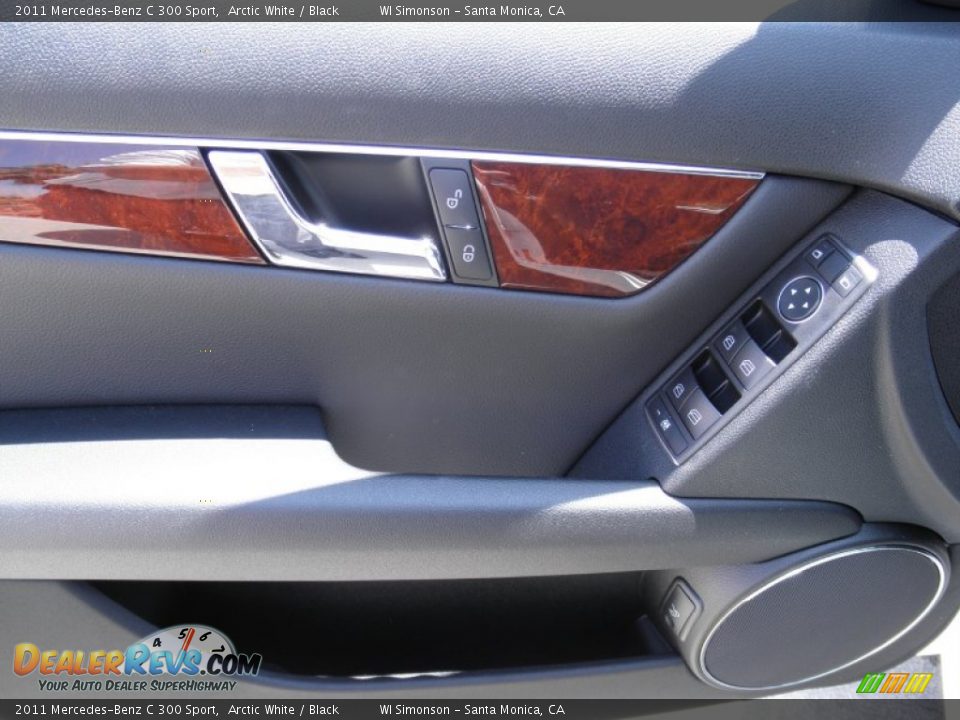 2011 Mercedes-Benz C 300 Sport Arctic White / Black Photo #6