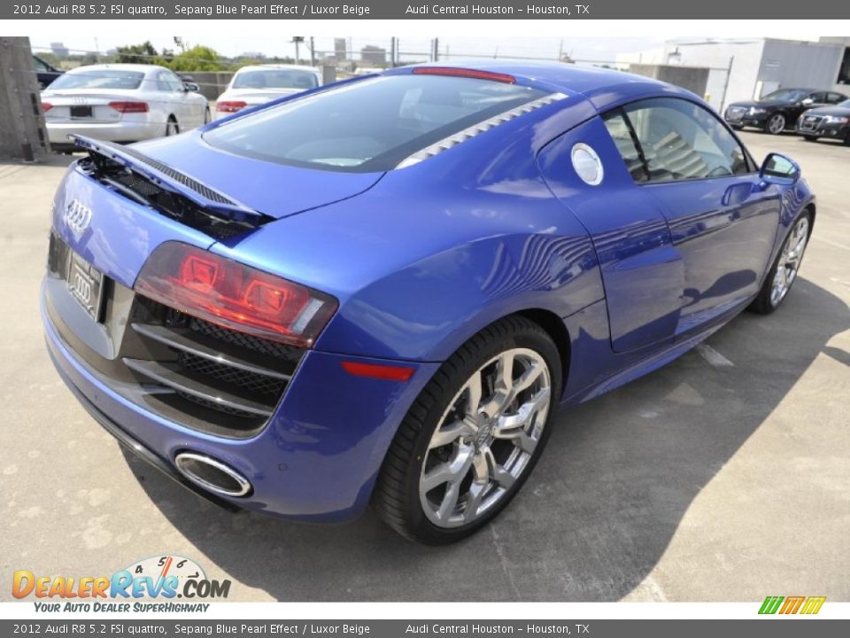 Sepang Blue Pearl Effect 2012 Audi R8 5.2 FSI quattro Photo #6