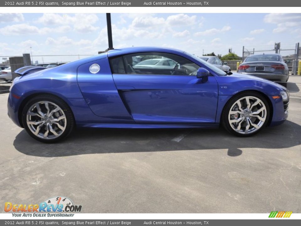 Sepang Blue Pearl Effect 2012 Audi R8 5.2 FSI quattro Photo #7