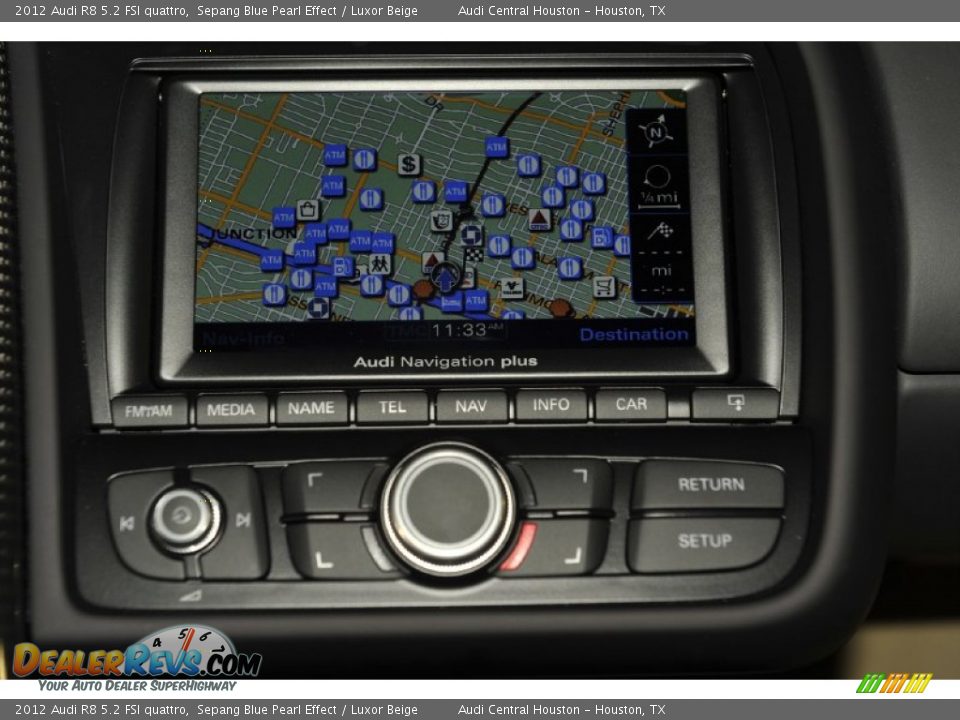 Navigation of 2012 Audi R8 5.2 FSI quattro Photo #16