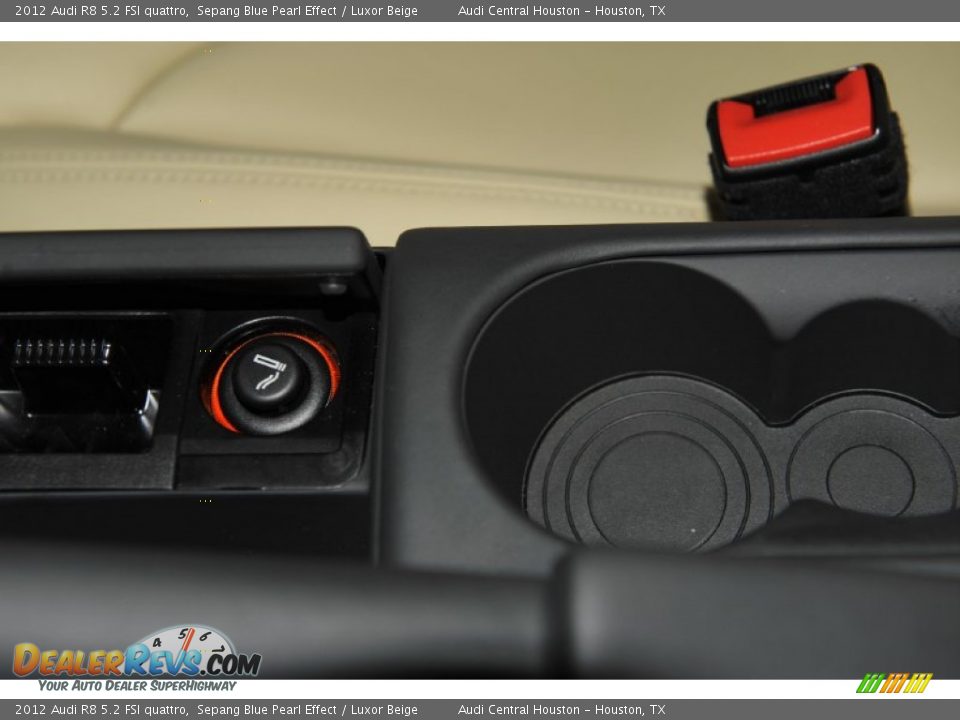 2012 Audi R8 5.2 FSI quattro Sepang Blue Pearl Effect / Luxor Beige Photo #20