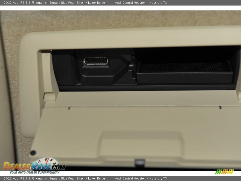 2012 Audi R8 5.2 FSI quattro Sepang Blue Pearl Effect / Luxor Beige Photo #21