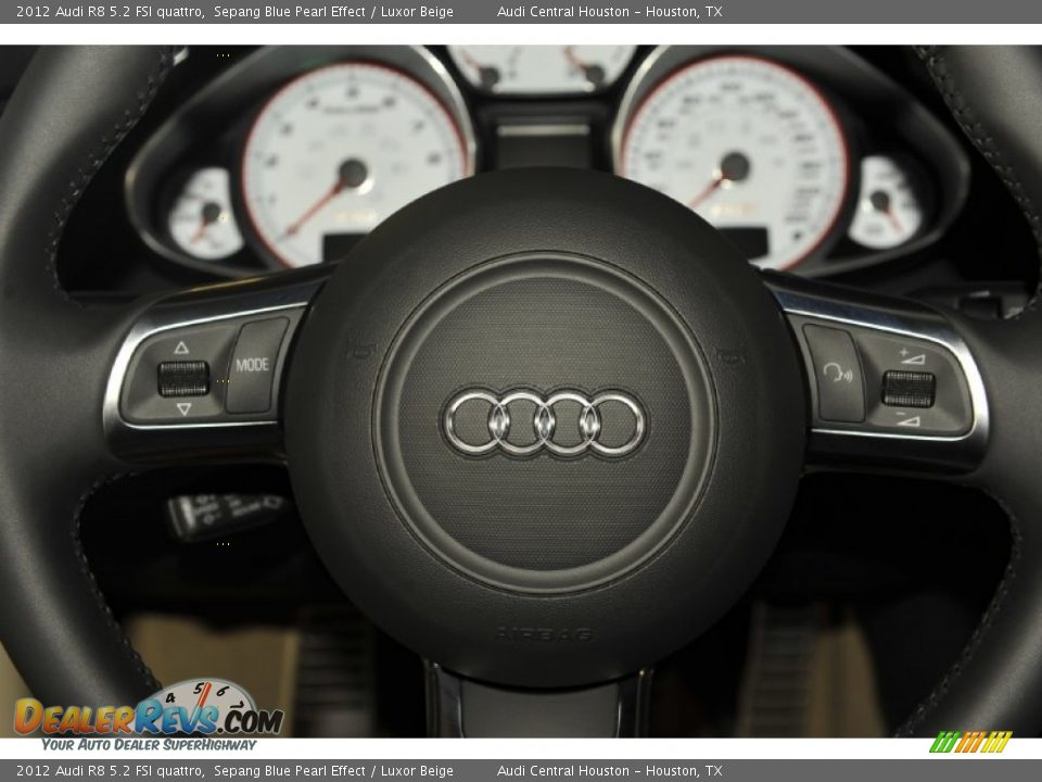 Controls of 2012 Audi R8 5.2 FSI quattro Photo #22