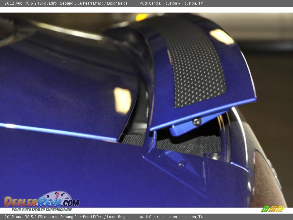 2012 Audi R8 5.2 FSI quattro Sepang Blue Pearl Effect / Luxor Beige Photo #32