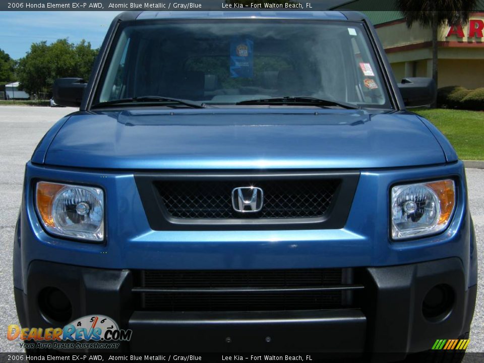 2006 Honda Element EX-P AWD Atomic Blue Metallic / Gray/Blue Photo #8