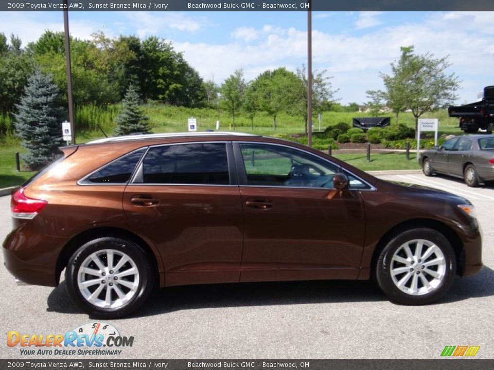 2009 toyota venza sunset bronze #1