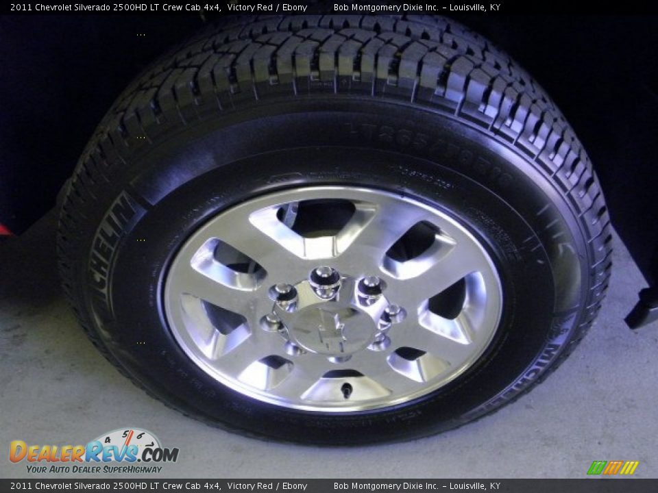 2011 Chevrolet Silverado 2500HD LT Crew Cab 4x4 Victory Red / Ebony Photo #5