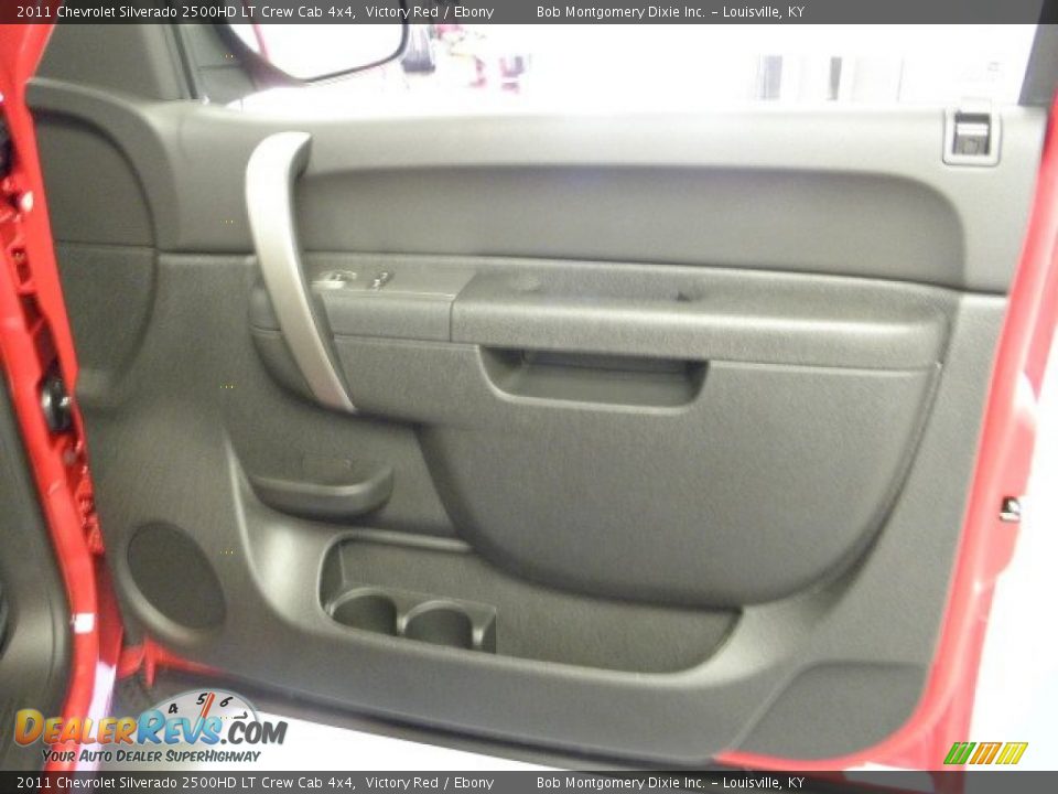 2011 Chevrolet Silverado 2500HD LT Crew Cab 4x4 Victory Red / Ebony Photo #6