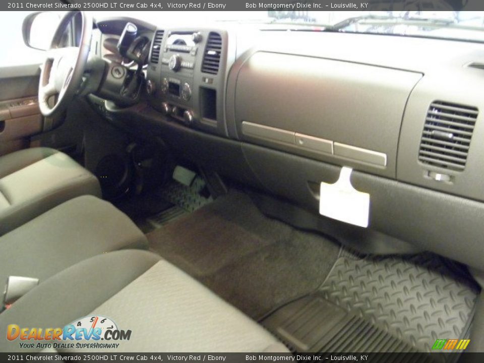 2011 Chevrolet Silverado 2500HD LT Crew Cab 4x4 Victory Red / Ebony Photo #7