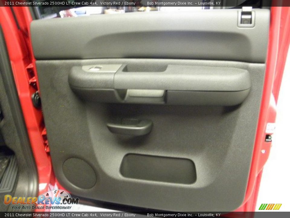 2011 Chevrolet Silverado 2500HD LT Crew Cab 4x4 Victory Red / Ebony Photo #9