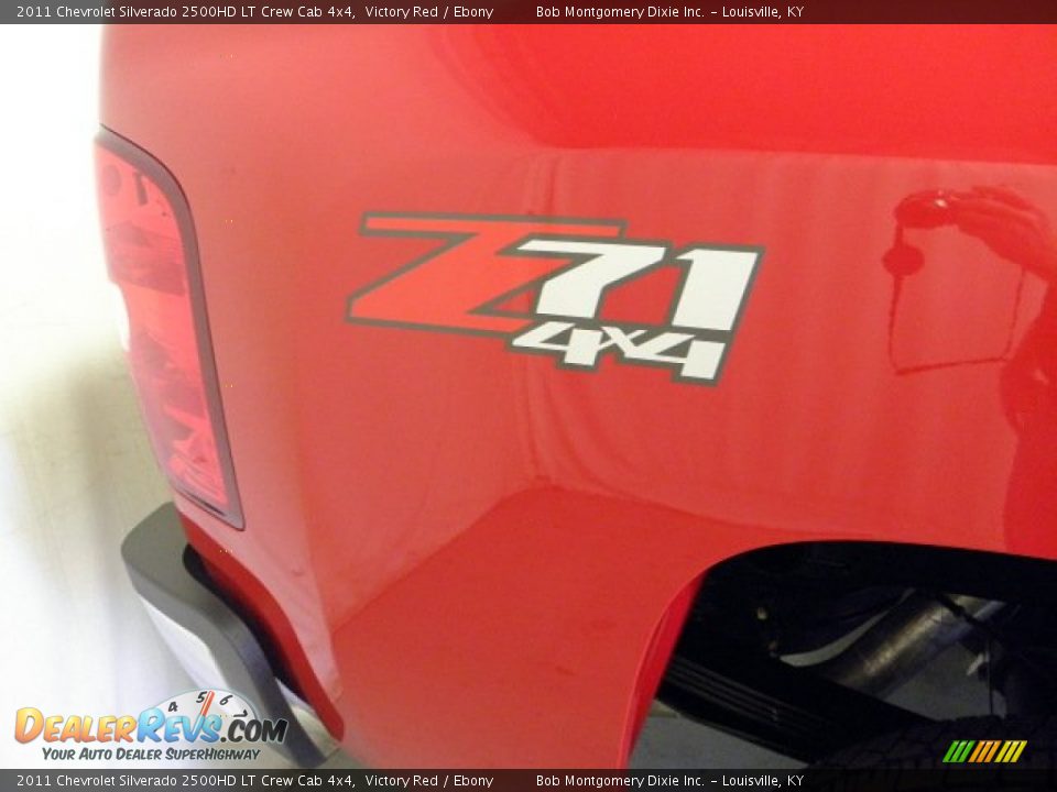 2011 Chevrolet Silverado 2500HD LT Crew Cab 4x4 Victory Red / Ebony Photo #12