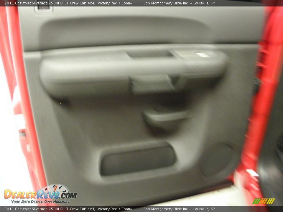 2011 Chevrolet Silverado 2500HD LT Crew Cab 4x4 Victory Red / Ebony Photo #13