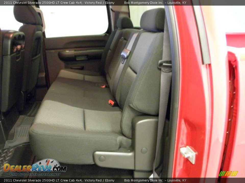 2011 Chevrolet Silverado 2500HD LT Crew Cab 4x4 Victory Red / Ebony Photo #14