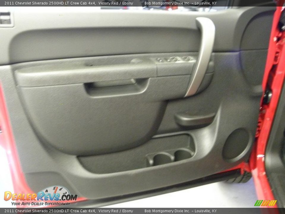 2011 Chevrolet Silverado 2500HD LT Crew Cab 4x4 Victory Red / Ebony Photo #15