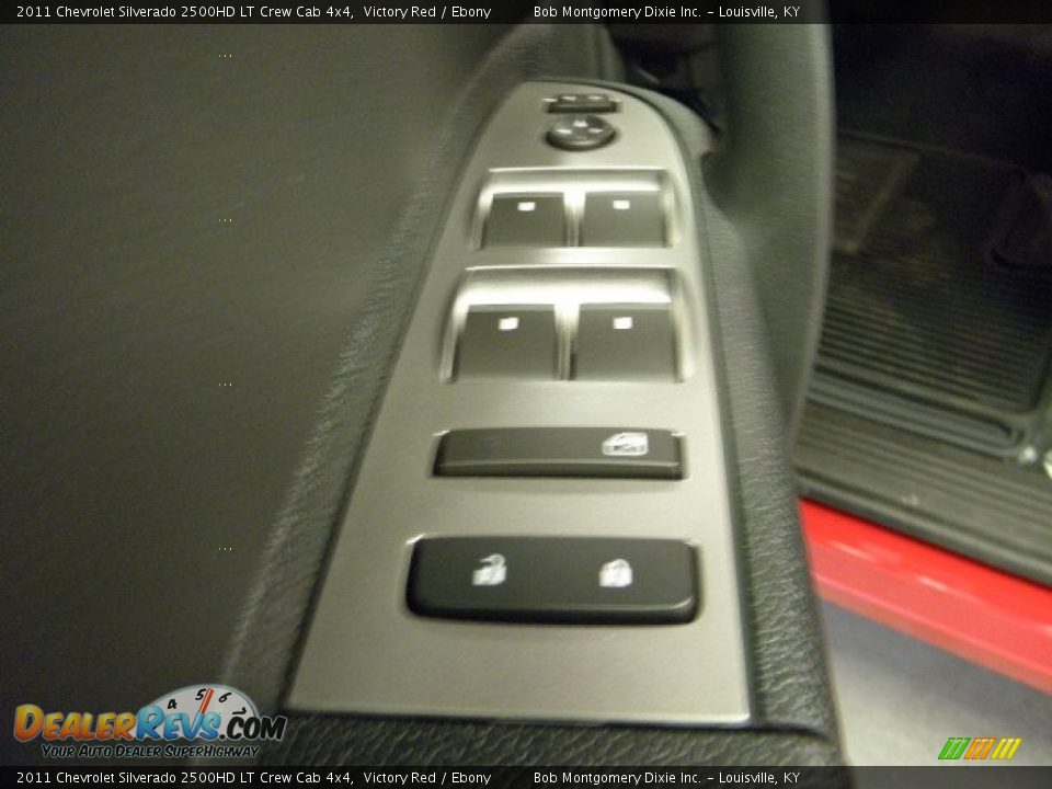 2011 Chevrolet Silverado 2500HD LT Crew Cab 4x4 Victory Red / Ebony Photo #16