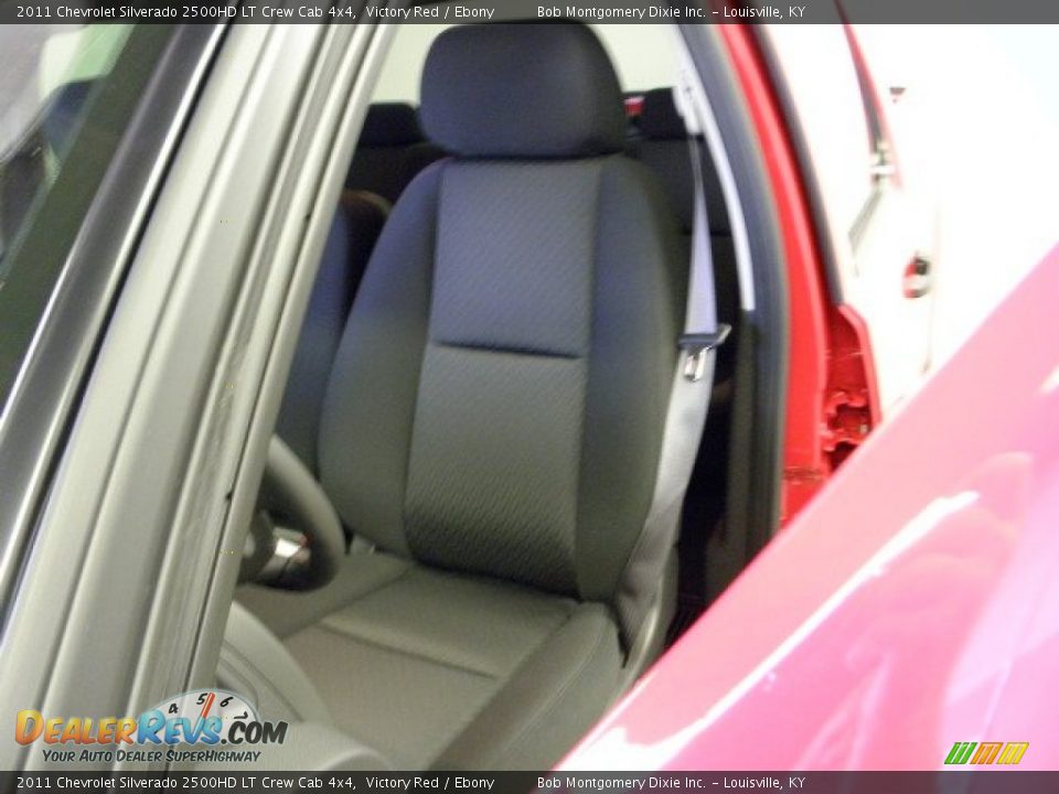 2011 Chevrolet Silverado 2500HD LT Crew Cab 4x4 Victory Red / Ebony Photo #18