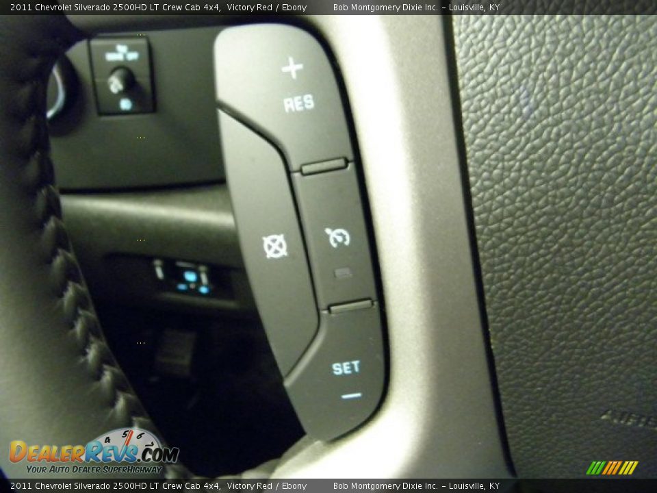 2011 Chevrolet Silverado 2500HD LT Crew Cab 4x4 Victory Red / Ebony Photo #21