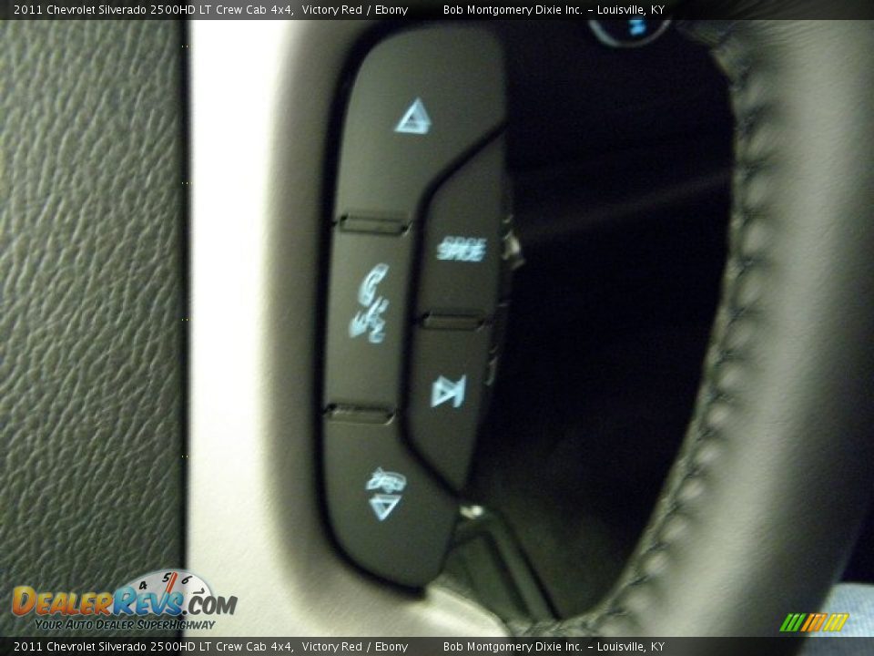 2011 Chevrolet Silverado 2500HD LT Crew Cab 4x4 Victory Red / Ebony Photo #22
