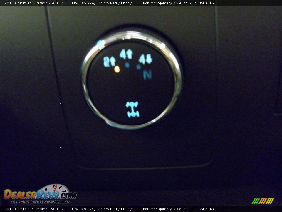 2011 Chevrolet Silverado 2500HD LT Crew Cab 4x4 Victory Red / Ebony Photo #23