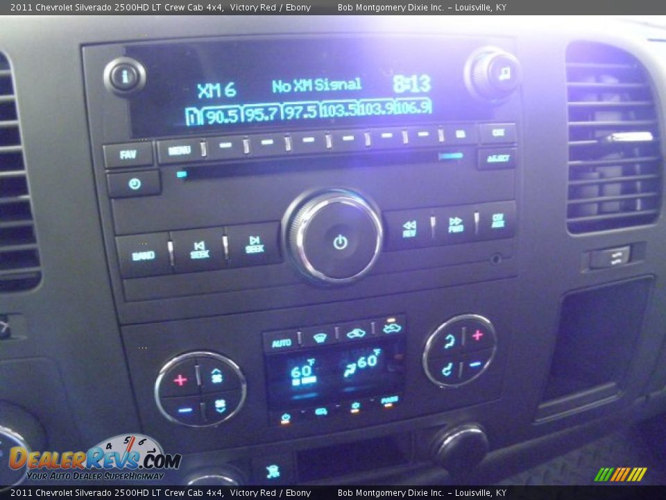 2011 Chevrolet Silverado 2500HD LT Crew Cab 4x4 Victory Red / Ebony Photo #24