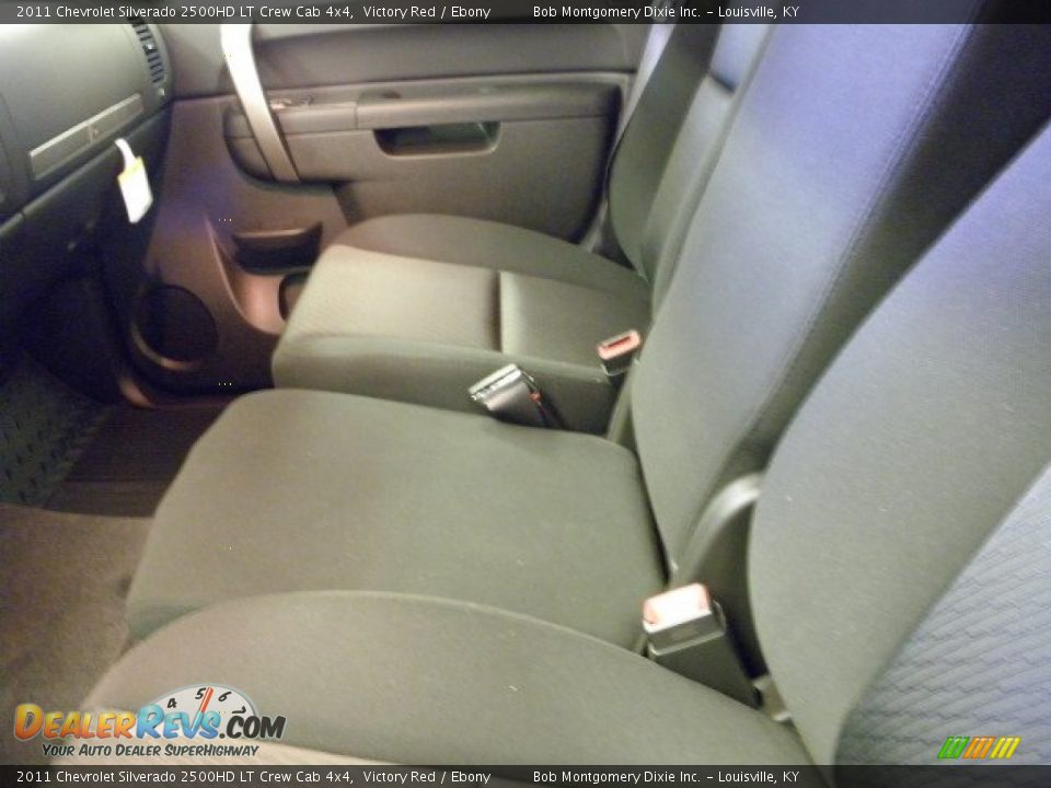 2011 Chevrolet Silverado 2500HD LT Crew Cab 4x4 Victory Red / Ebony Photo #25