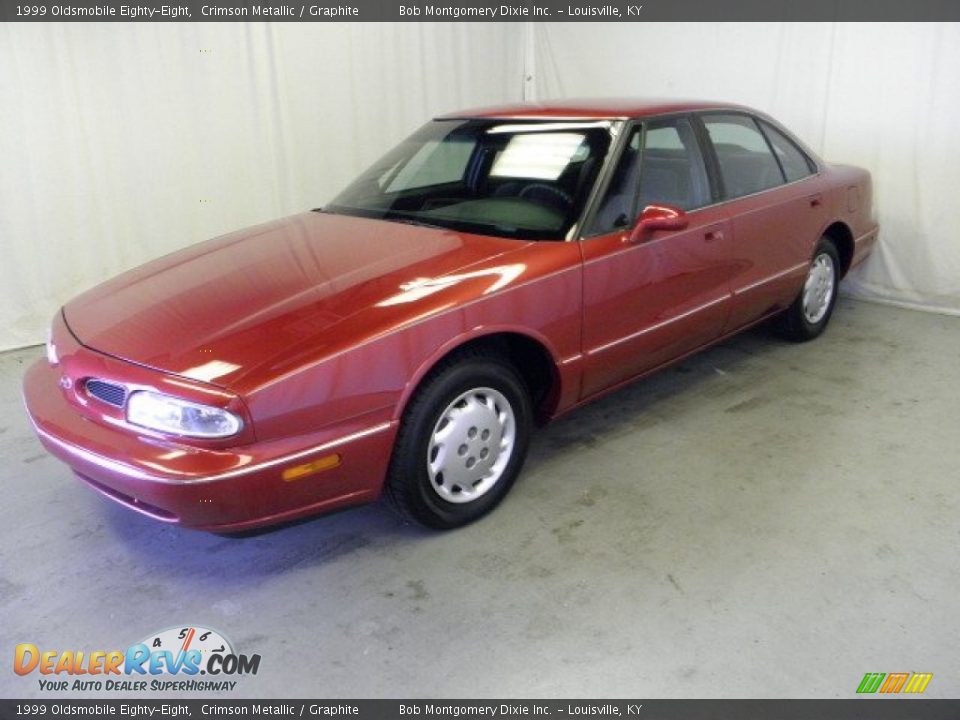 1999 Oldsmobile Eighty-Eight Crimson Metallic / Graphite Photo #3