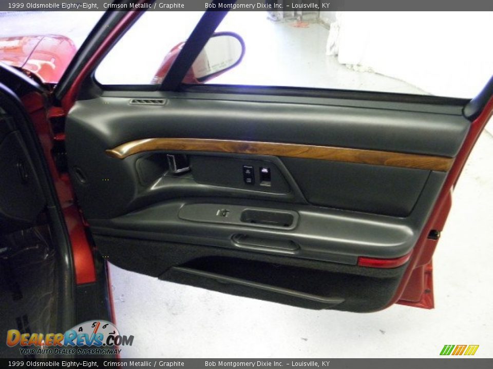 1999 Oldsmobile Eighty-Eight Crimson Metallic / Graphite Photo #6