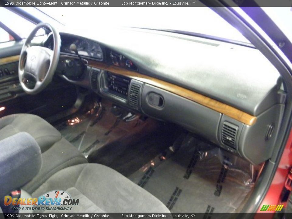 1999 Oldsmobile Eighty-Eight Crimson Metallic / Graphite Photo #7