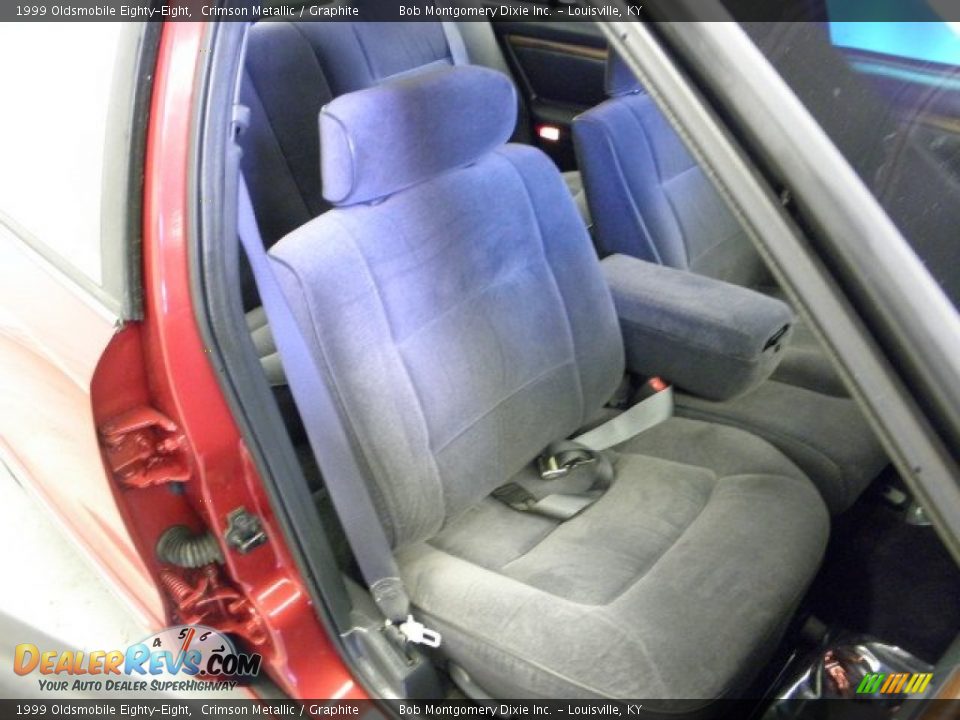 1999 Oldsmobile Eighty-Eight Crimson Metallic / Graphite Photo #8