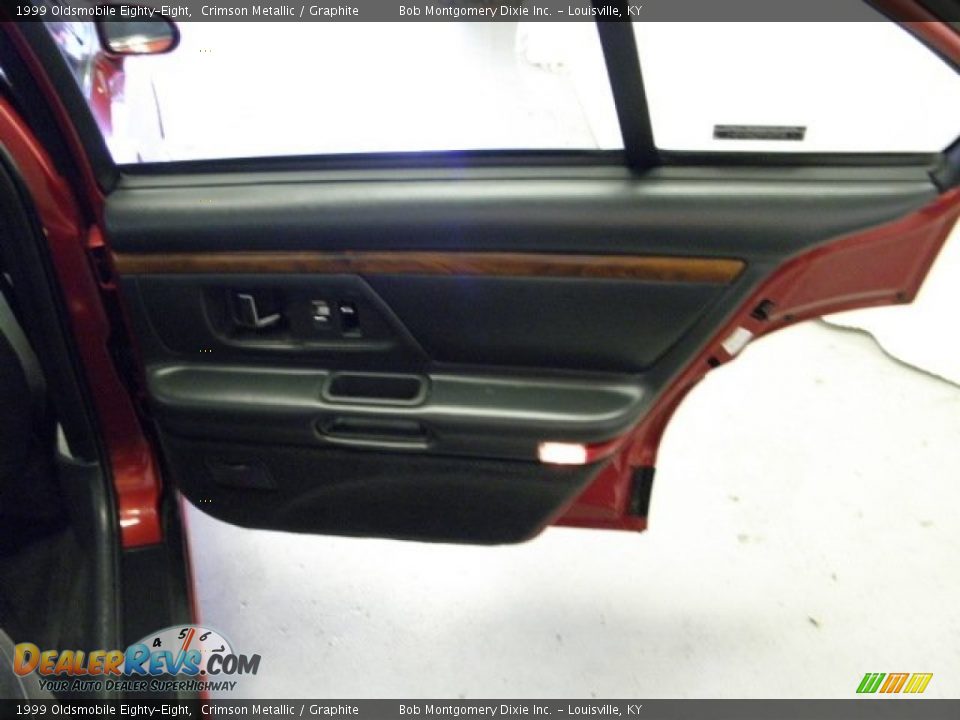 1999 Oldsmobile Eighty-Eight Crimson Metallic / Graphite Photo #9
