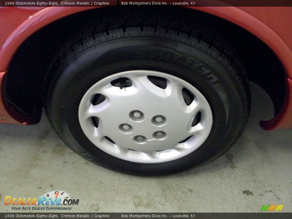 1999 Oldsmobile Eighty-Eight Crimson Metallic / Graphite Photo #12