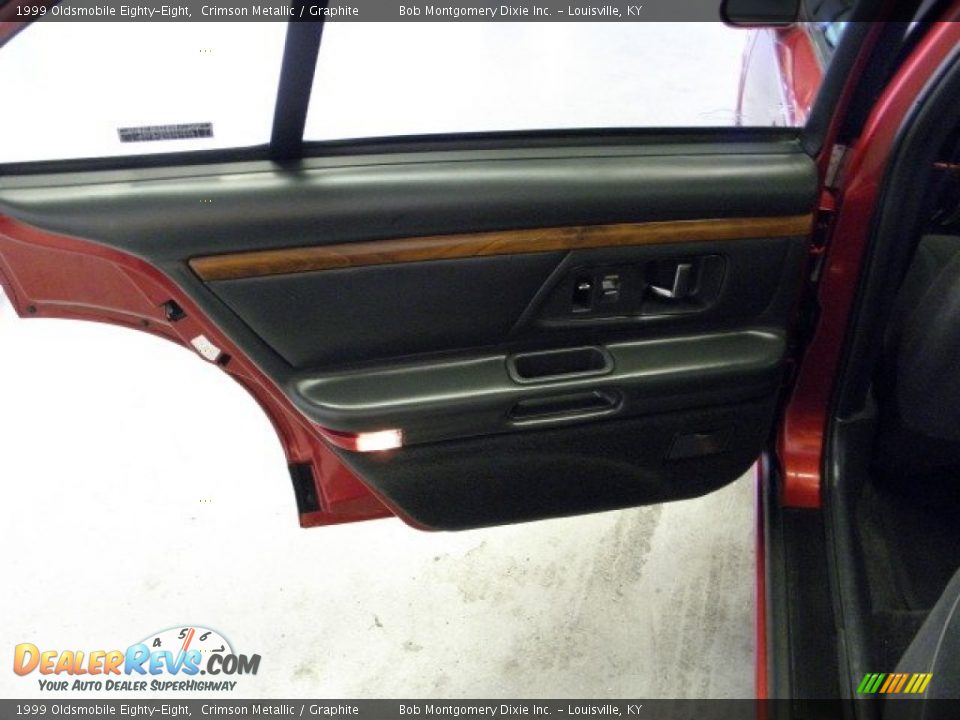 1999 Oldsmobile Eighty-Eight Crimson Metallic / Graphite Photo #13