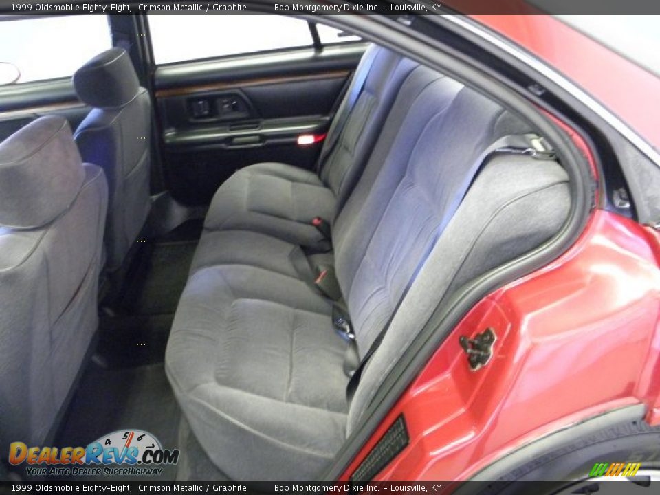 1999 Oldsmobile Eighty-Eight Crimson Metallic / Graphite Photo #14