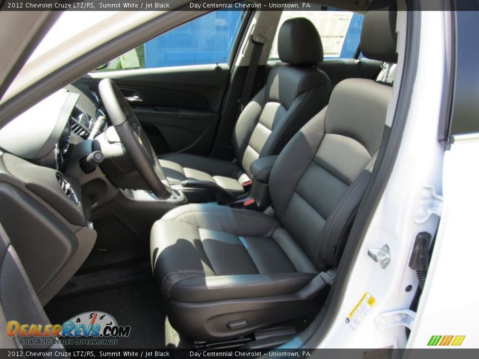 Jet Black Interior - 2012 Chevrolet Cruze LTZ/RS Photo #8