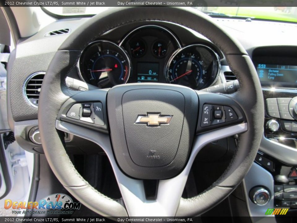 2012 Chevrolet Cruze LTZ/RS Steering Wheel Photo #11