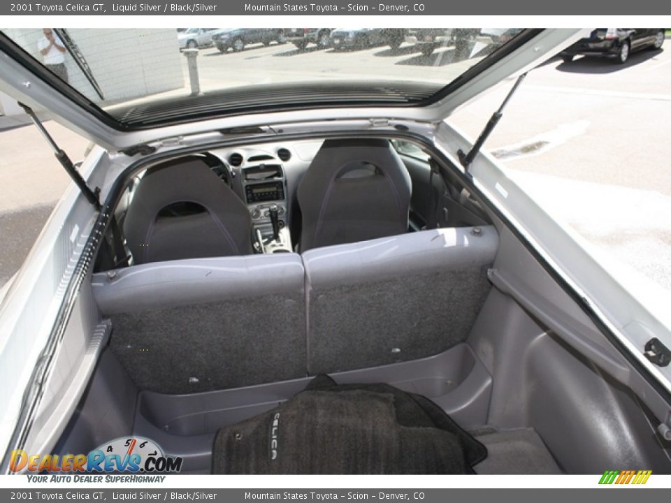 2001 Toyota Celica GT Liquid Silver / Black/Silver Photo #13