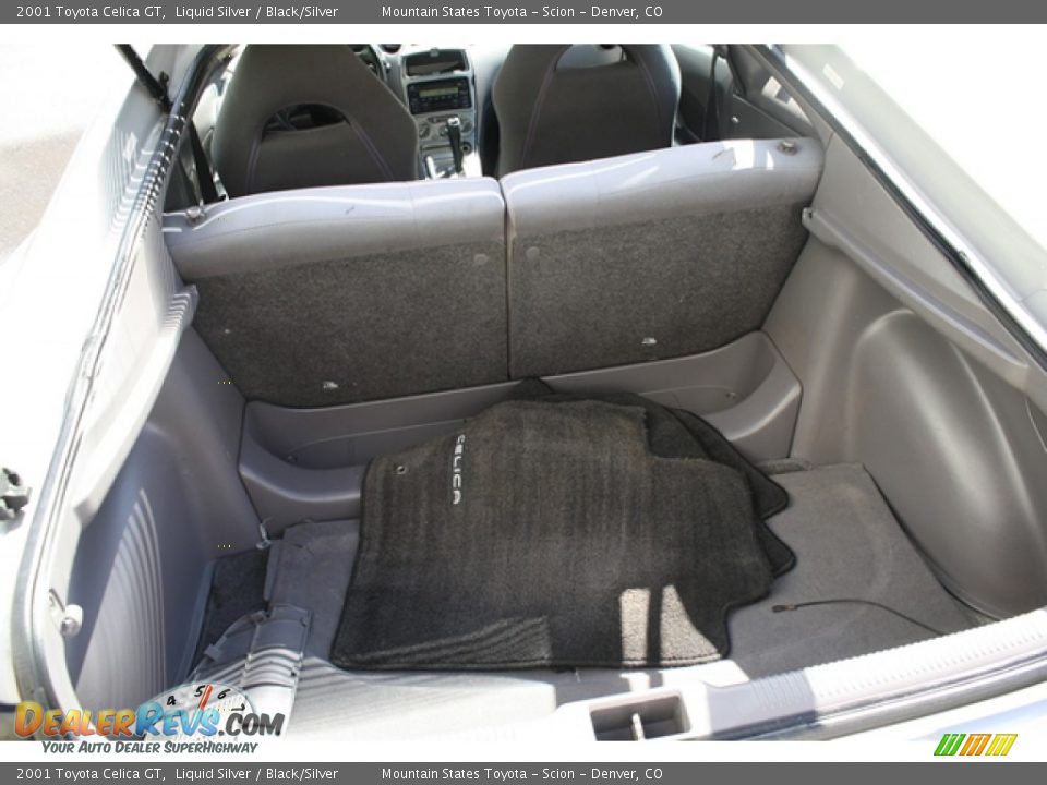 2001 Toyota Celica GT Liquid Silver / Black/Silver Photo #14