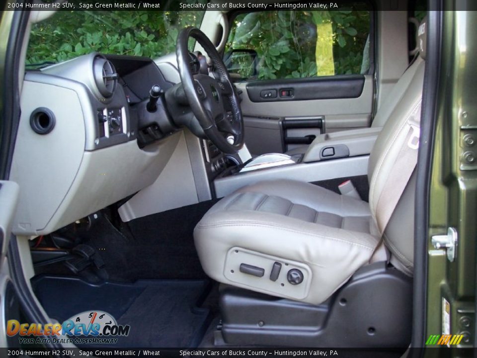 Wheat Interior - 2004 Hummer H2 SUV Photo #34