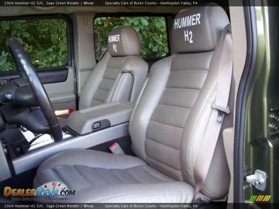 Wheat Interior - 2004 Hummer H2 SUV Photo #35