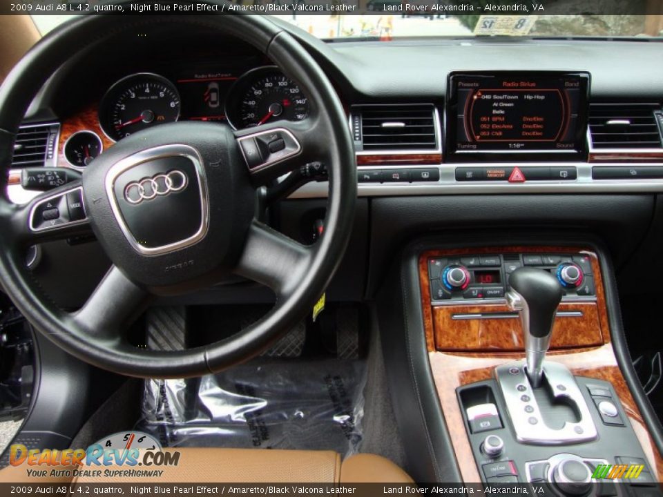 Dashboard of 2009 Audi A8 L 4.2 quattro Photo #18