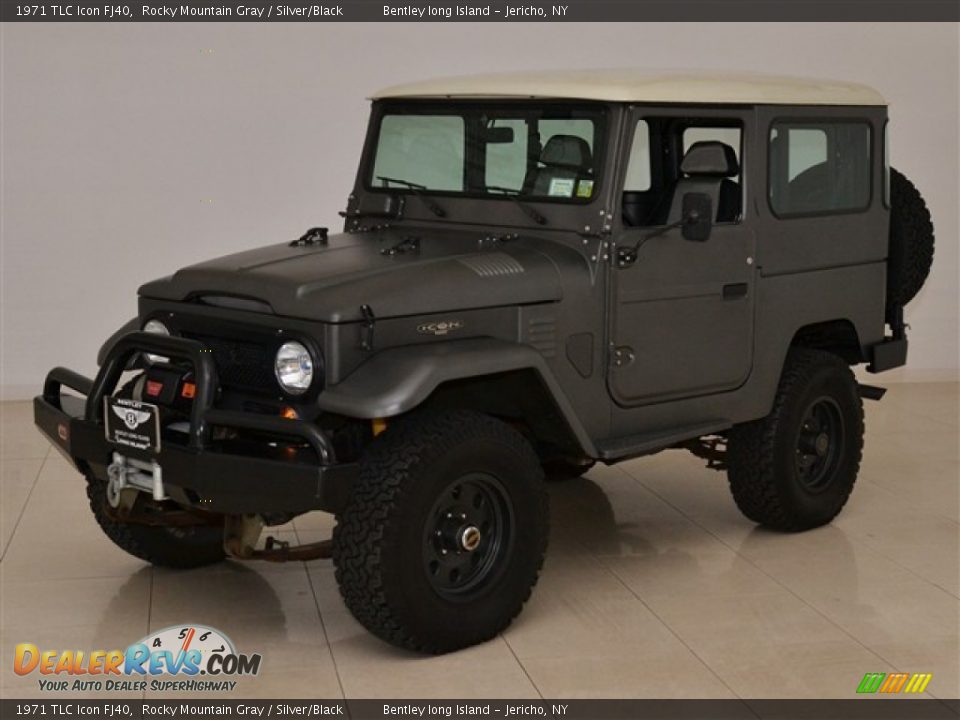 1971 TLC Icon FJ40 Rocky Mountain Gray / Silver/Black Photo #1