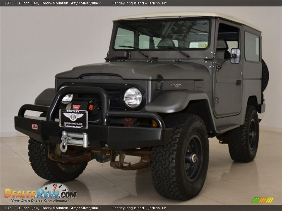 1971 TLC Icon FJ40 Rocky Mountain Gray / Silver/Black Photo #2