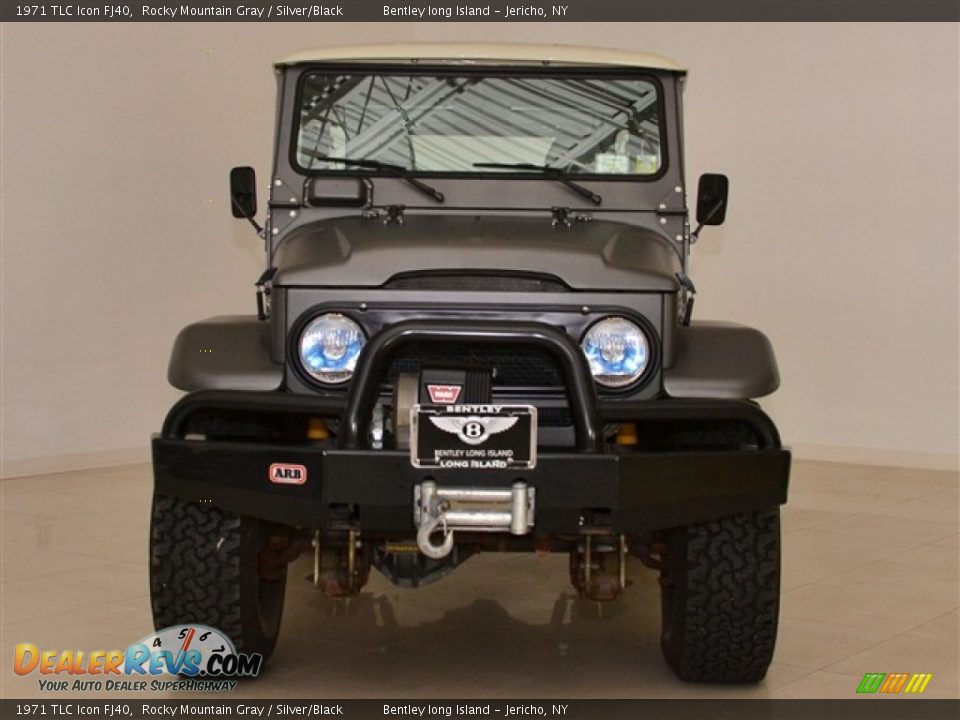 1971 TLC Icon FJ40 Rocky Mountain Gray / Silver/Black Photo #3