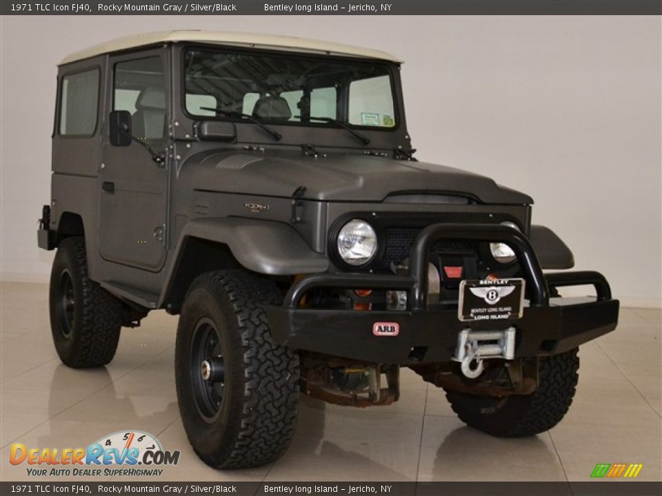 1971 TLC Icon FJ40 Rocky Mountain Gray / Silver/Black Photo #4