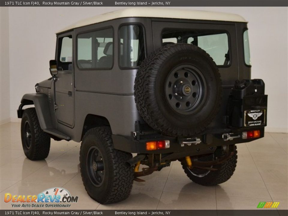 1971 TLC Icon FJ40 Rocky Mountain Gray / Silver/Black Photo #5