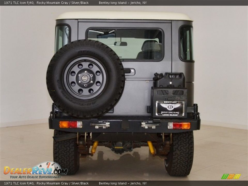 1971 TLC Icon FJ40 Rocky Mountain Gray / Silver/Black Photo #6