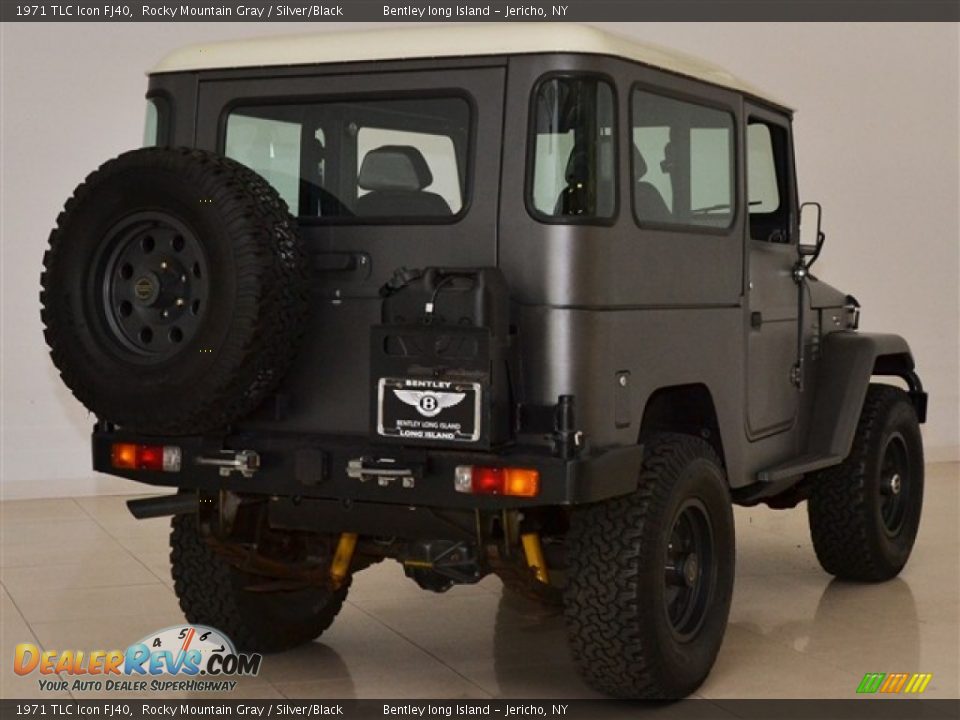 1971 TLC Icon FJ40 Rocky Mountain Gray / Silver/Black Photo #7