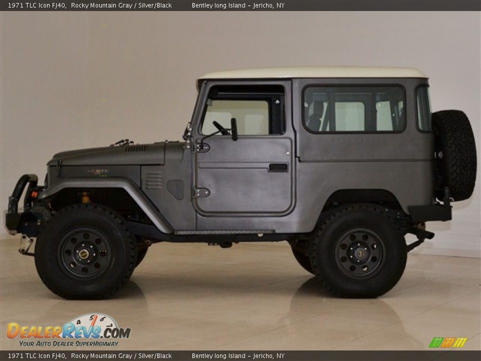 1971 TLC Icon FJ40 Rocky Mountain Gray / Silver/Black Photo #9