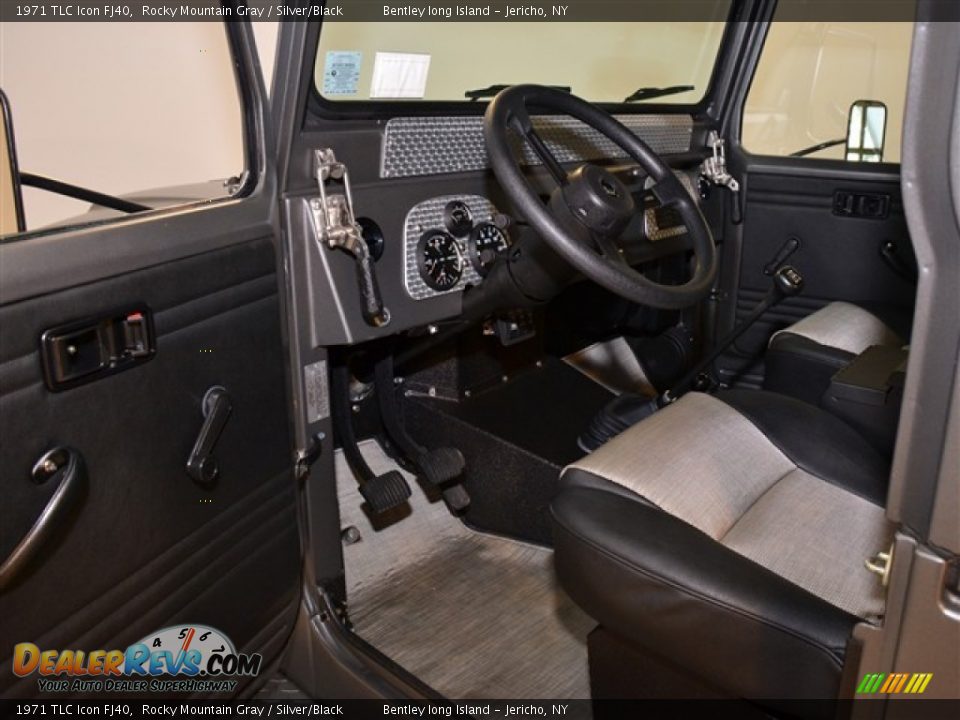 1971 TLC Icon FJ40 Rocky Mountain Gray / Silver/Black Photo #10