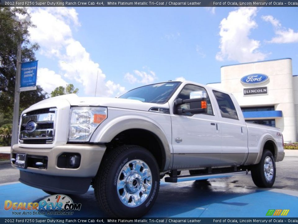 Front 3/4 View of 2012 Ford F250 Super Duty King Ranch Crew Cab 4x4 Photo #1